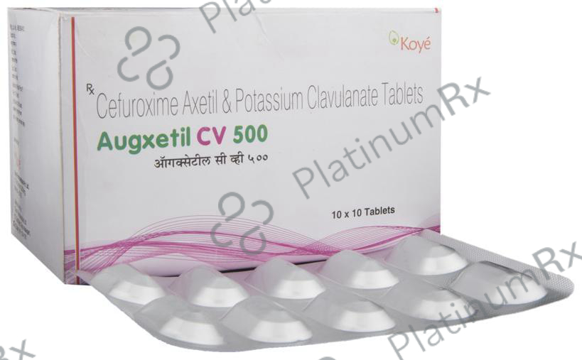 Augxetil CV 500 Tablet