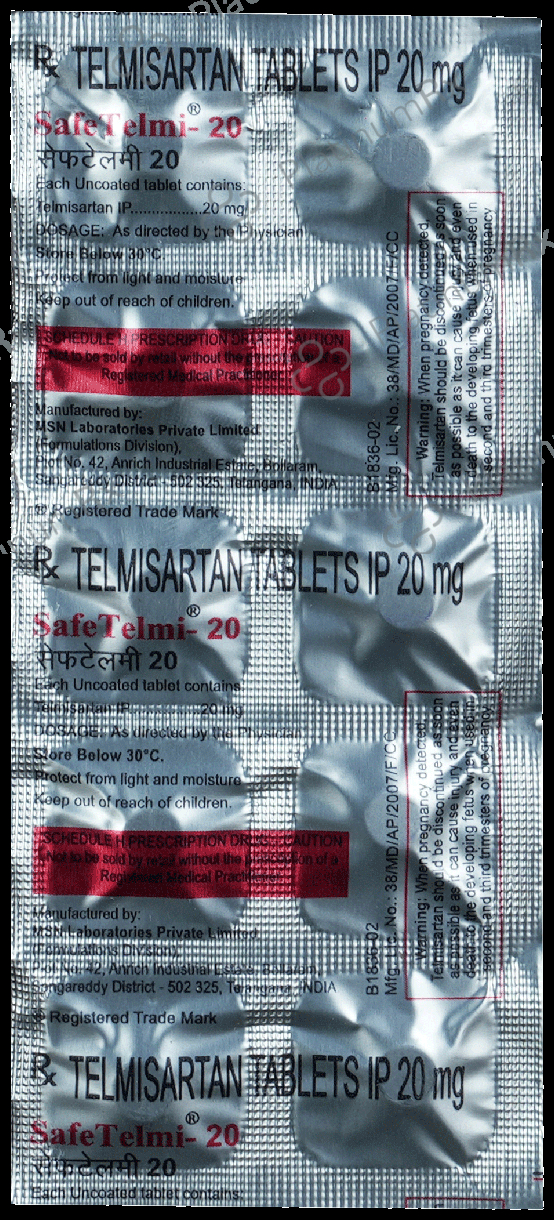 Safetelmi 20 Tablet