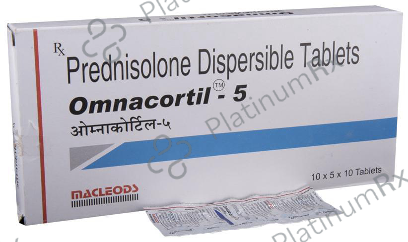 Omnacortil 5mg Tablet DT 10s