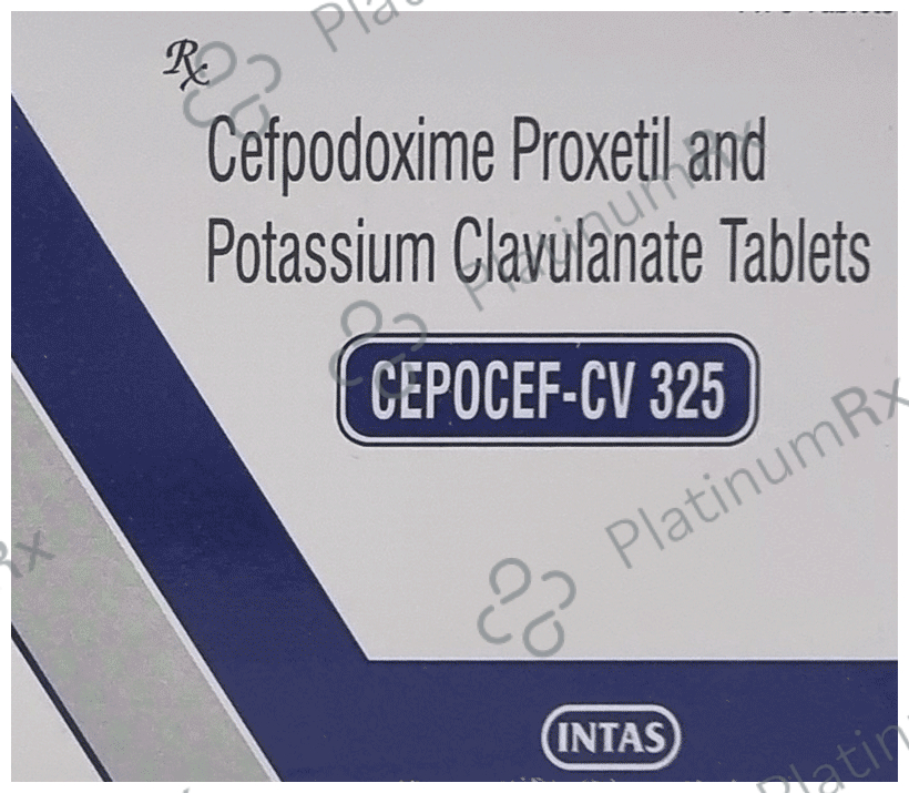 Cepocef CV 325mg Tablet