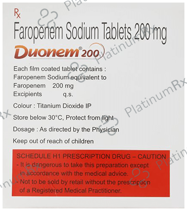Duonem 200mg Tablet 6s
