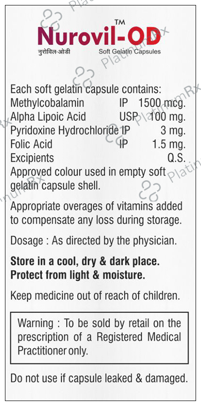 Nurovil-OD Soft Gelatin Capsule