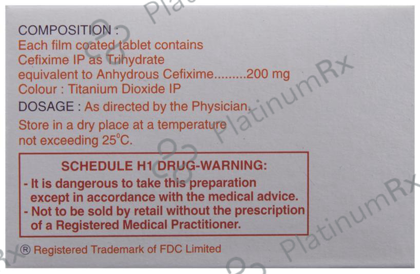 Zifi 200mg Tablet 10s
