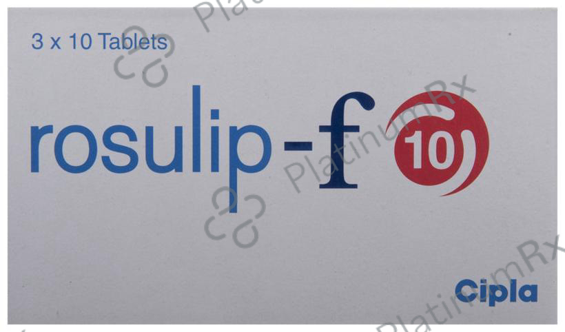 Rosulip F 145/10mg Tablet 10s