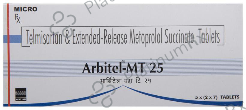 Arbitel MT 25 23.75/40mg Tablet ER 7s