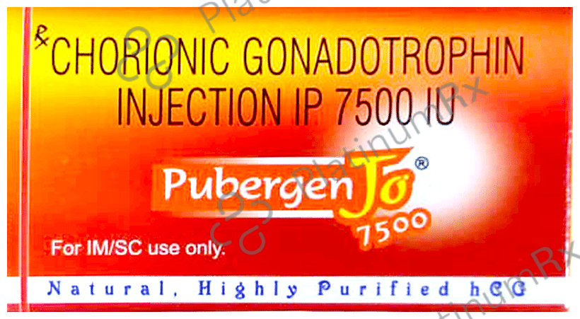 Pubergen JO 7500IU Injection 1ml