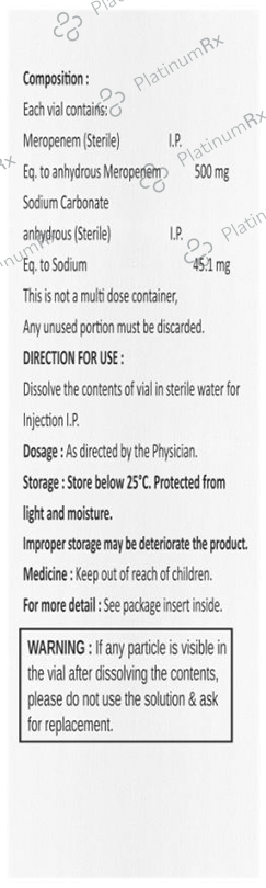 Merovil 500mg Injection
