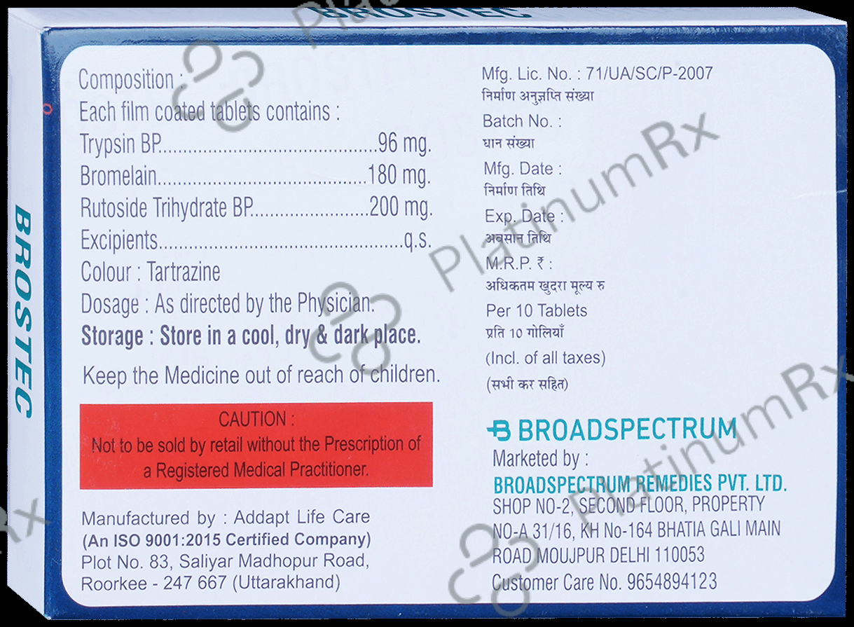Brostec Tablet