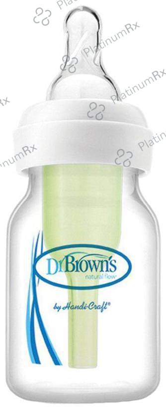 Dr Brown's Natural Flow Options Polypropylene Standard Neck Baby Feeding Bottle 60 ml