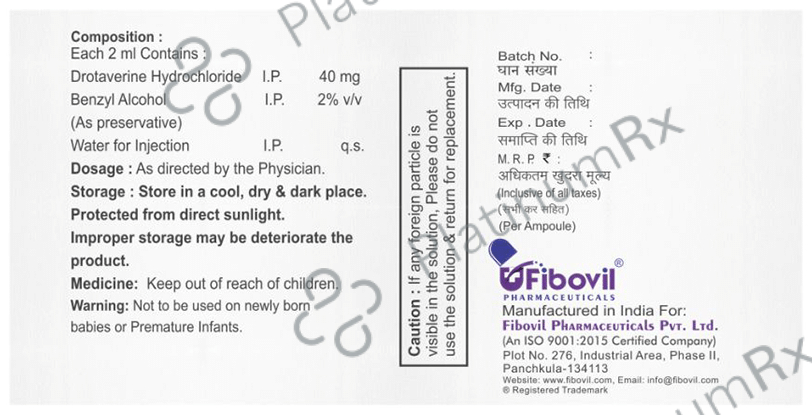 Dotavil 40mg Injection