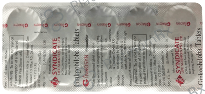 Ginkosyn Tablet
