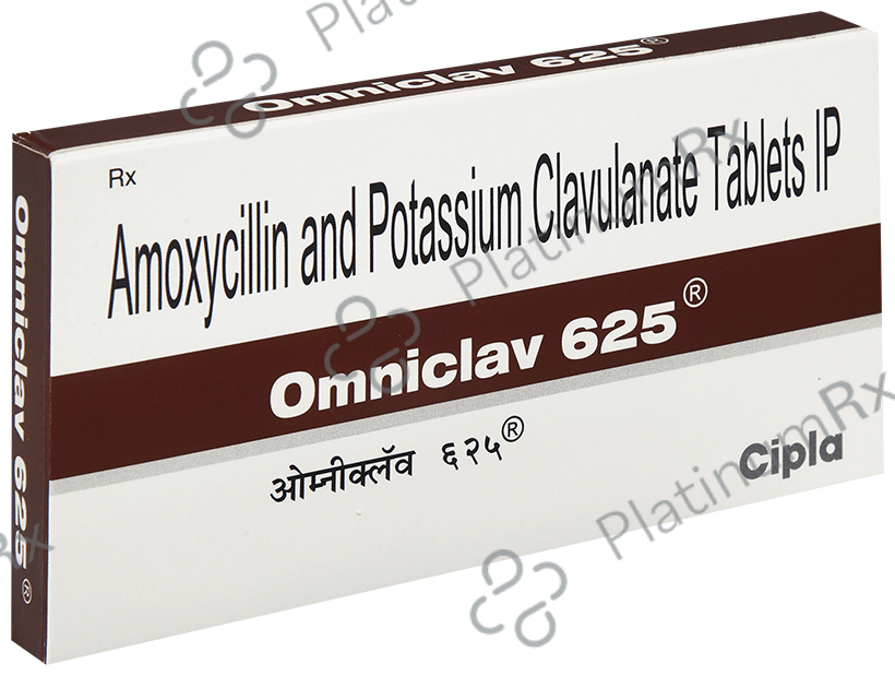 Omniclav 625mg Tablet 6s
