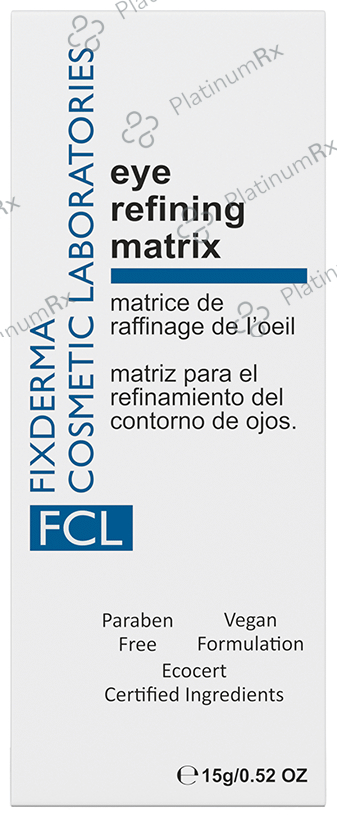 Fixderma Cosmetic Laboratories Eye Refining Matrix Cream - Paraben-Free