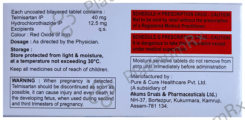 Telmicrine H Tablet