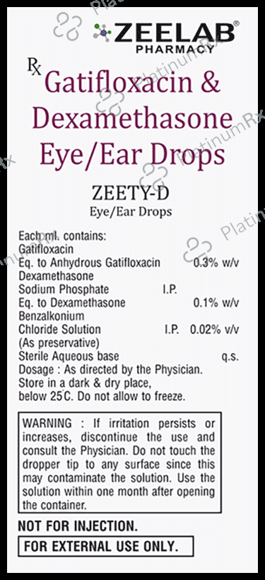 Zeety-D Eye/Ear Drops