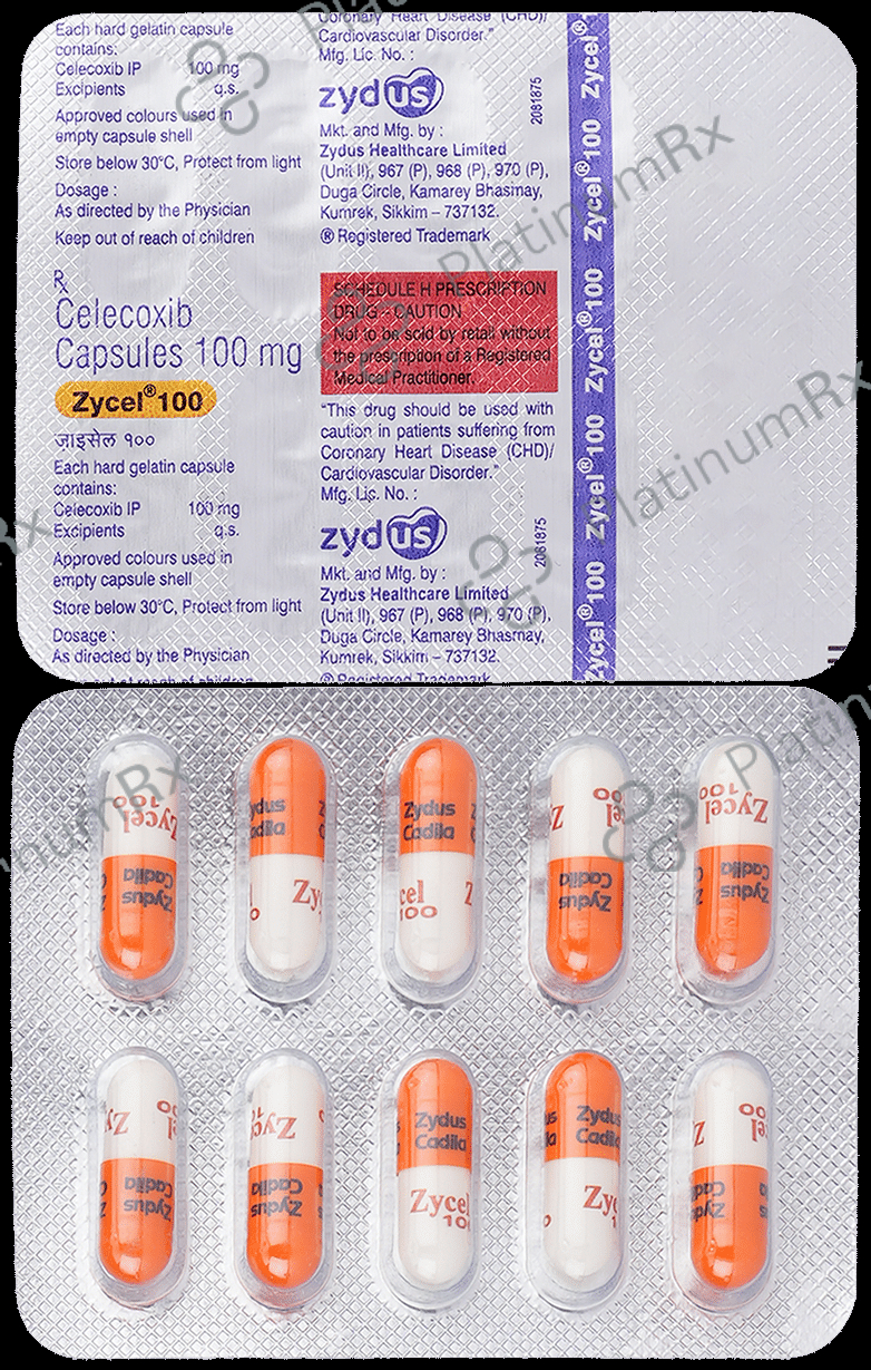 Zycel 100mg Capsule 10s