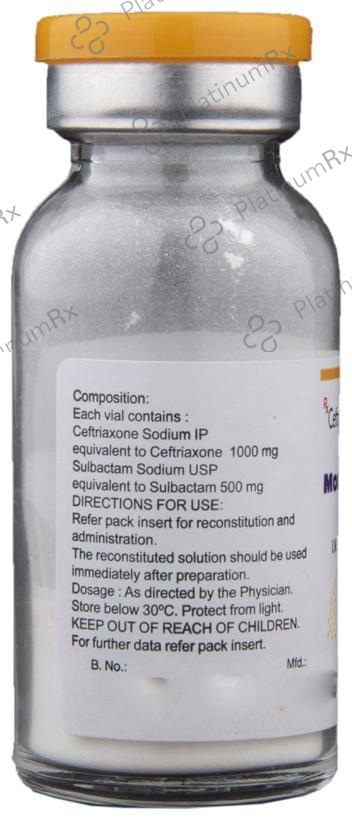 Monocef SB 1.5gm Injection 1s