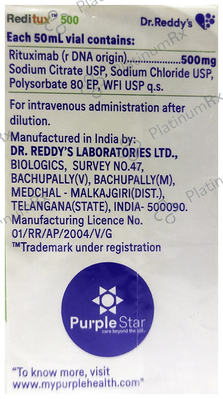 Reditux 500mg Injection