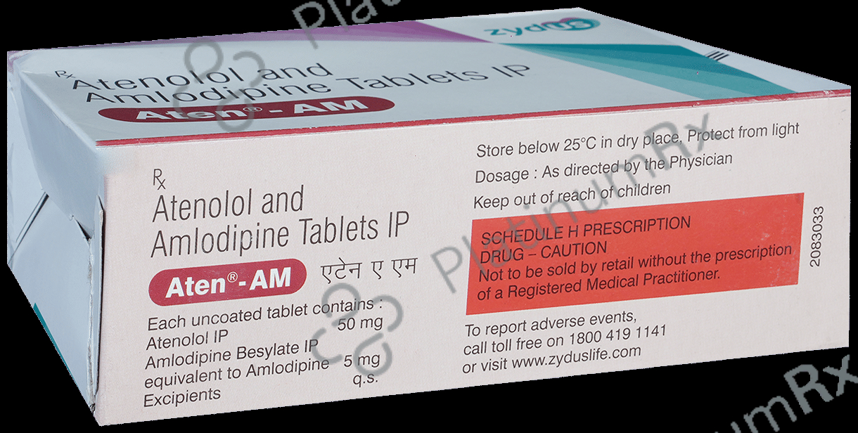Aten AM 5/50mg Tablet 14s