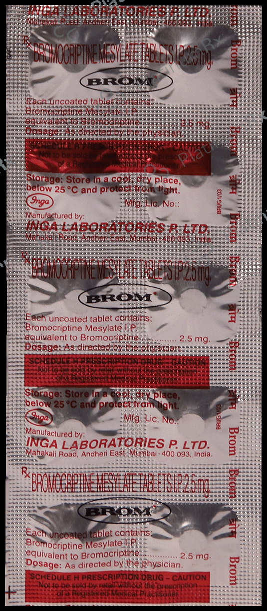 Brom 2.5mg Tablet