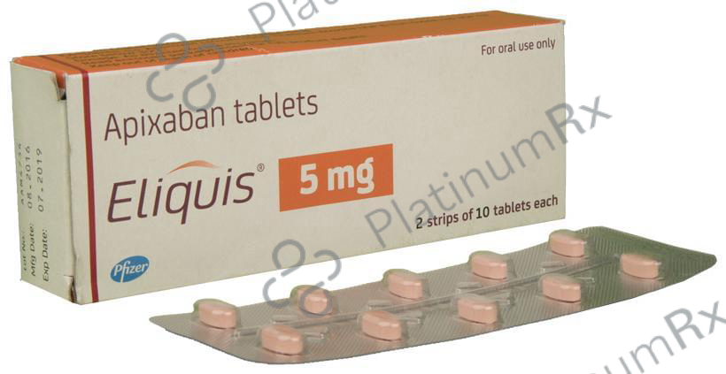 Eliquis 5mg Tablet 20 tablets