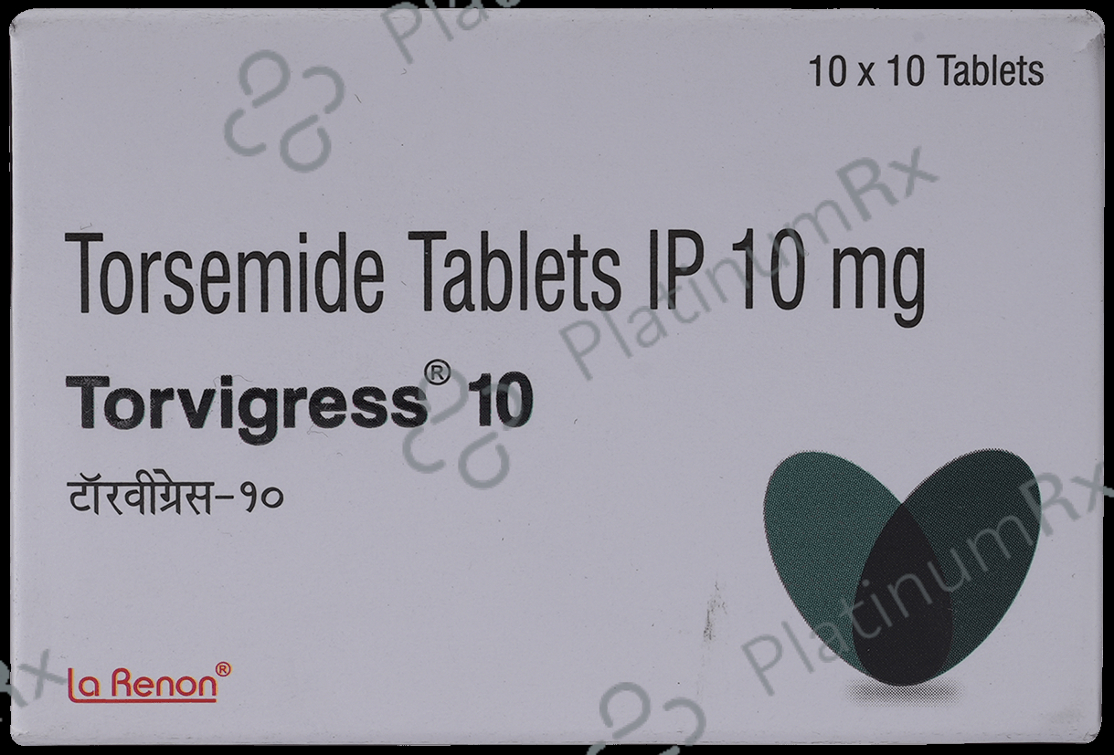 Torvigress 10mg Tablet 10s