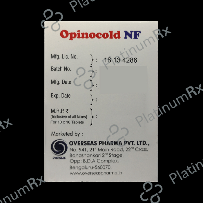 Opinocold NF Tablet