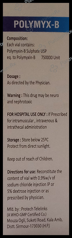 Polymyx- B 750000IU Injection