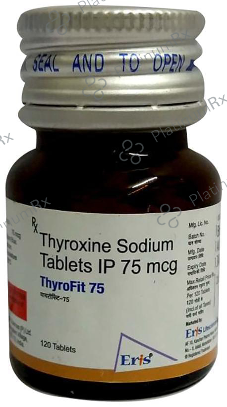 Thyrofit 75 Tablet 120 Tablet
