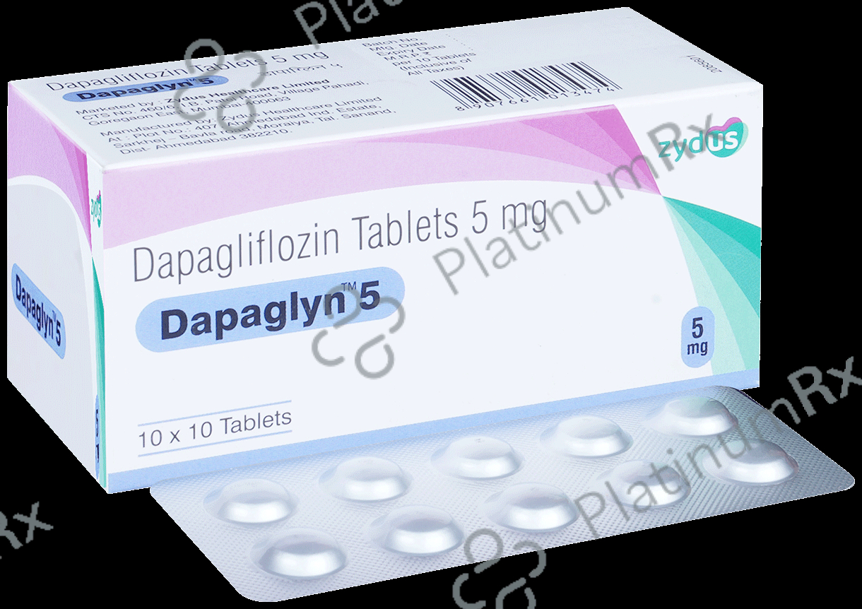 Dapaglyn 5mg Tablet 10s