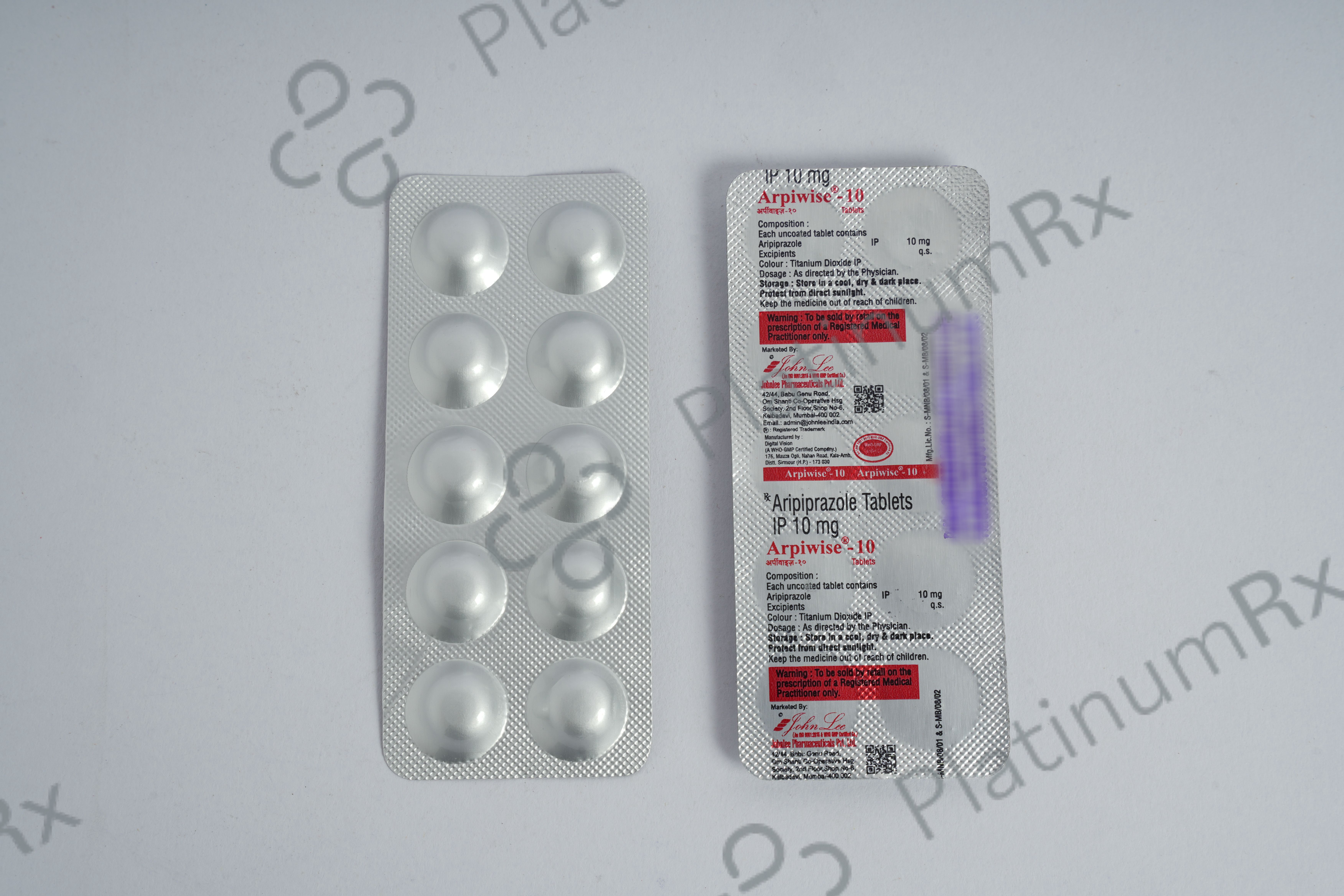 Arpiwise 10mg Tablet 10s