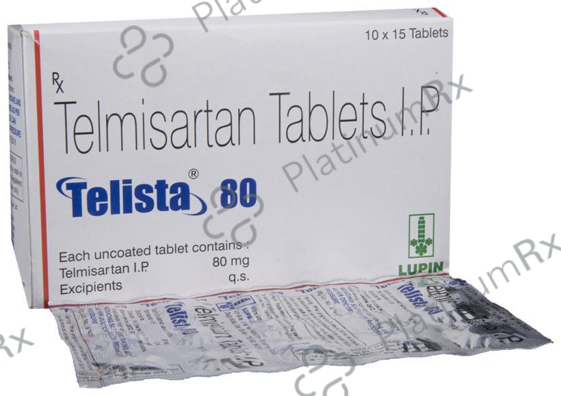 Telista 80mg Tablet 15s