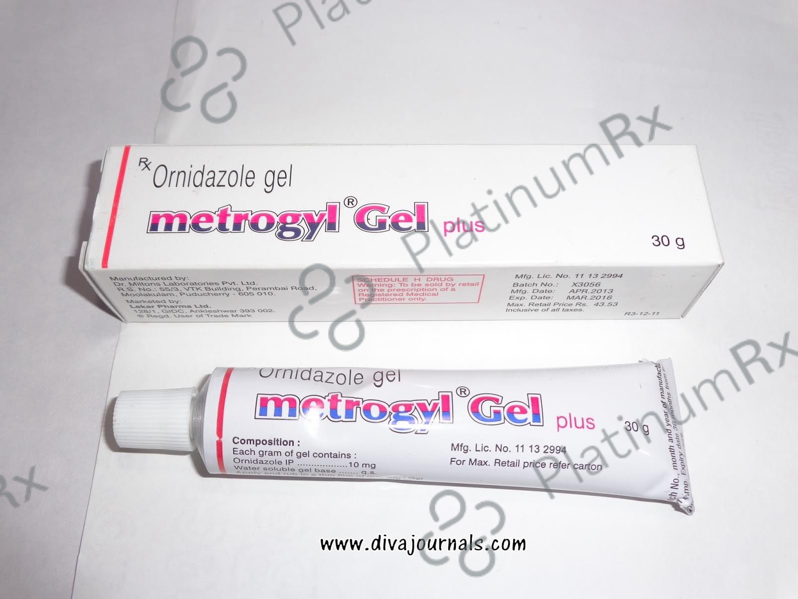 Metrogyl Plus Gel
