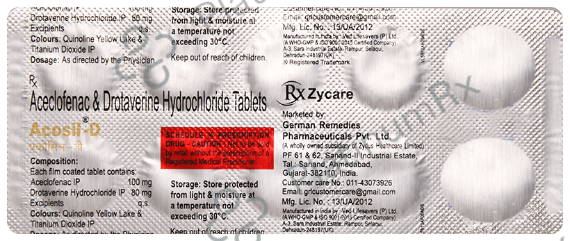 Acosil-D Tablet