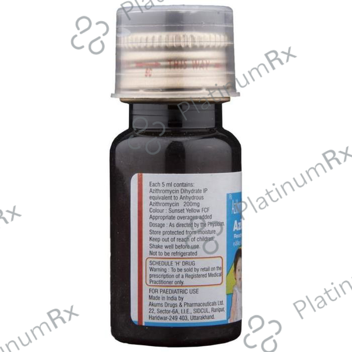 Azibact 100mg Readymix Oral Suspension 15ml
