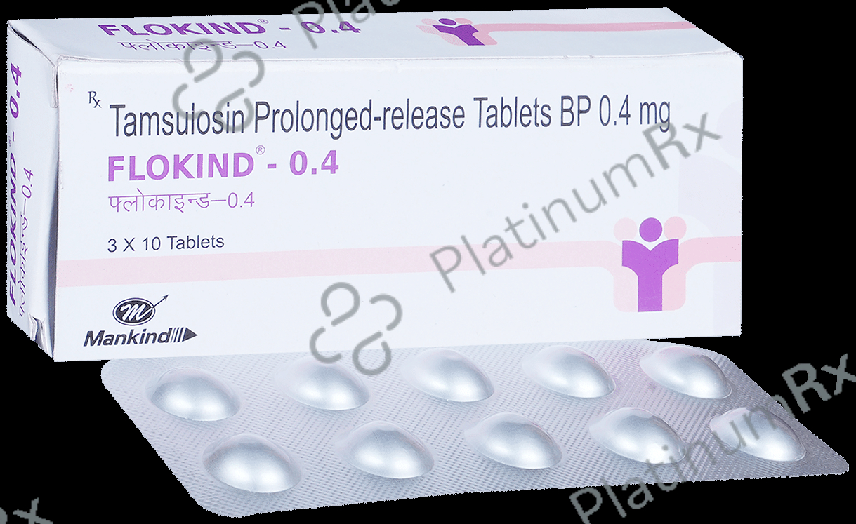 Flokind 0.4mg Tablet PR 10s
