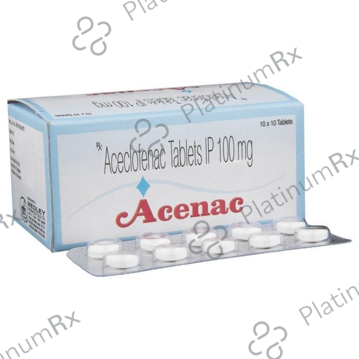 Acenac 100mg Tablet 10s