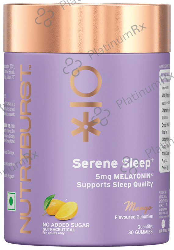 Nutriburst Serene Sleep Gummy Mango