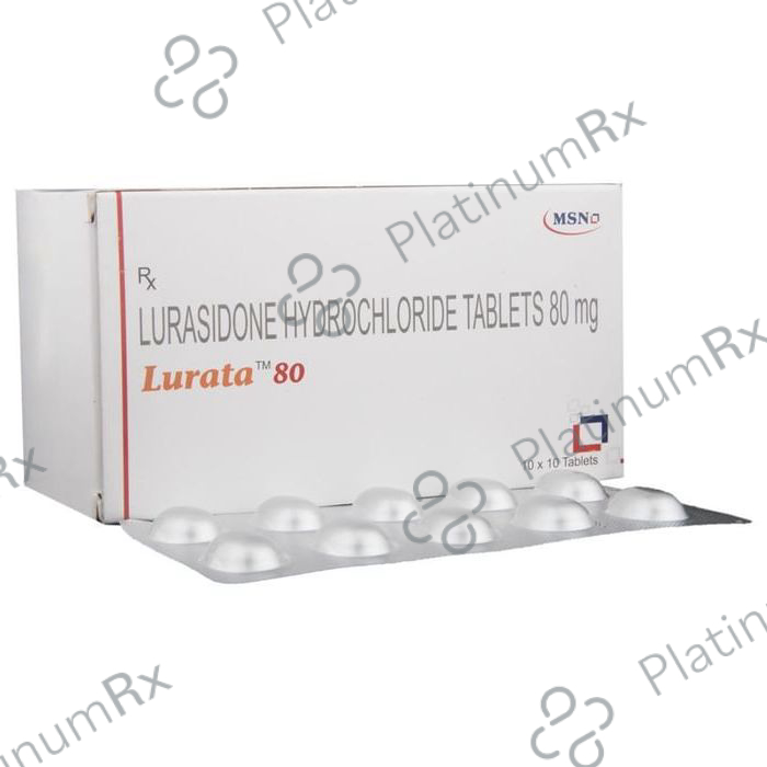 Lurata 80mg Tablet 10s