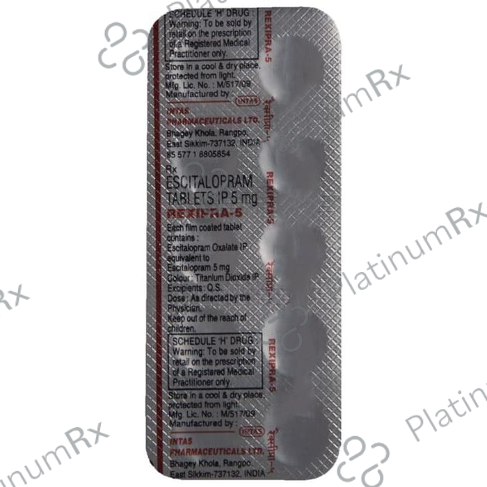 Rexipra 5mg Tablet 10s