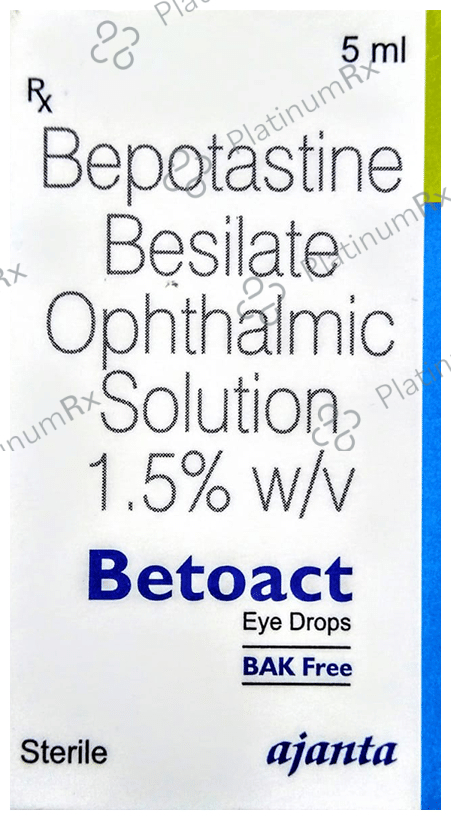 Betoact 1.5% Eye Drop 5ml
