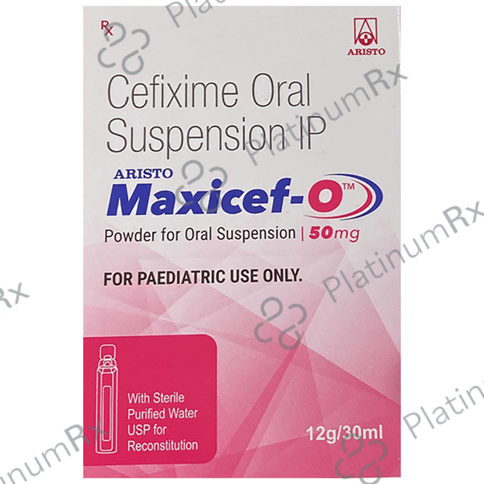 Maxicef O 50mg Oral Suspension 30ml
