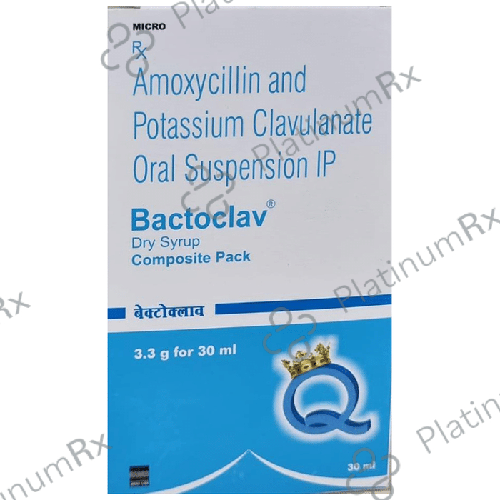 Bactoclav 200/28.5mg Dry Syrup 30ml