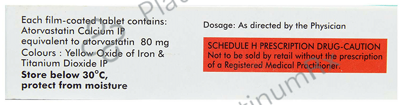 Avas 80mg Tablet 10s