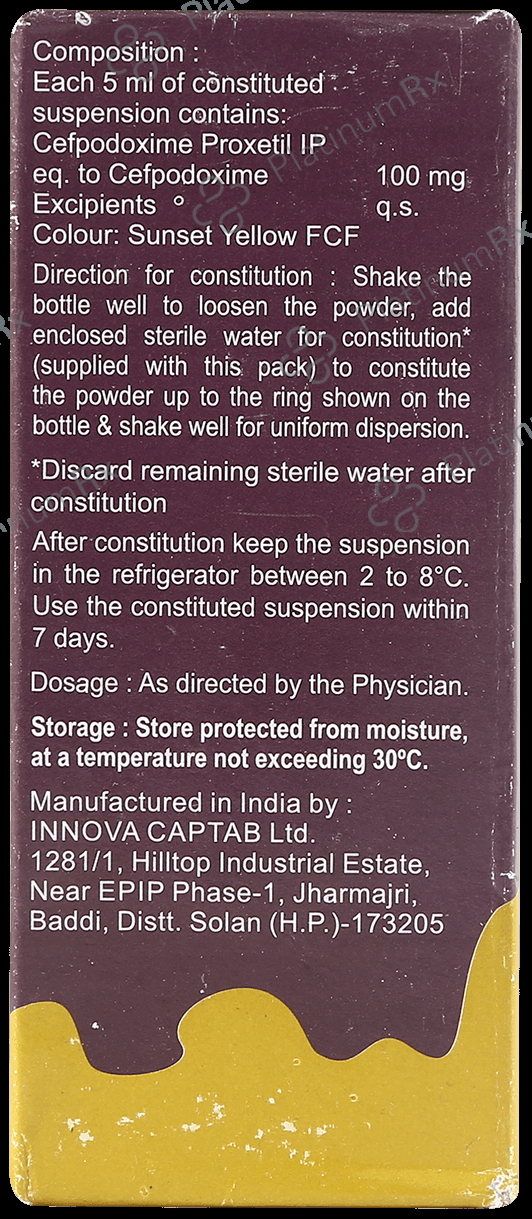 Gudcef 100mg Syrup 30ml