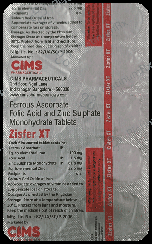 Zisfer XT Tablet