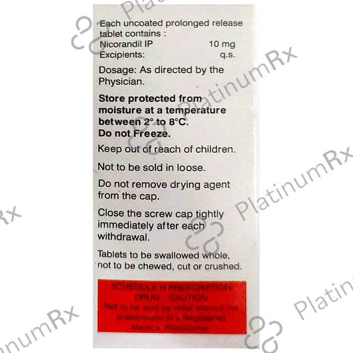 Nicostar OD 10mg Tablet PR 30s