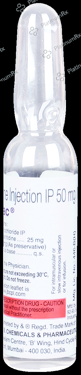 Rantac Injection 2ml 5 Injection