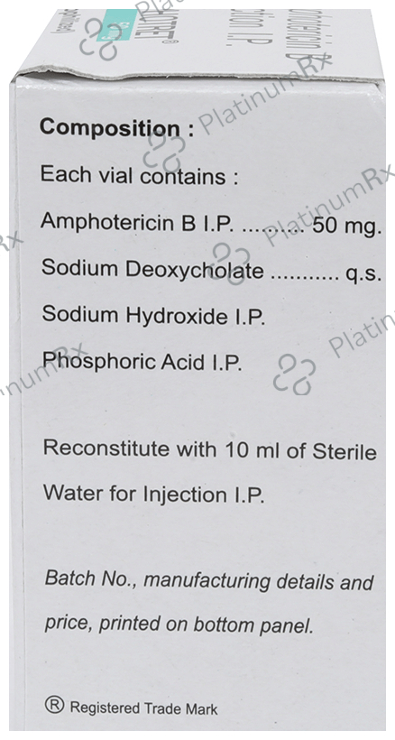 Amphotret 50mg Injection