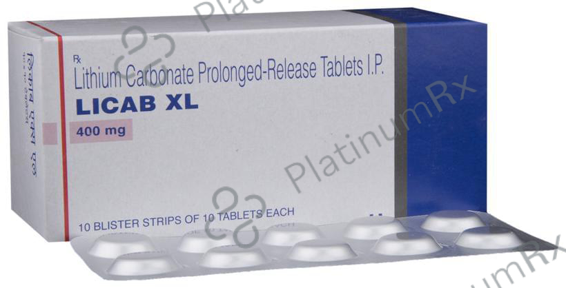 Licab XL 400mg Tab PR 10s